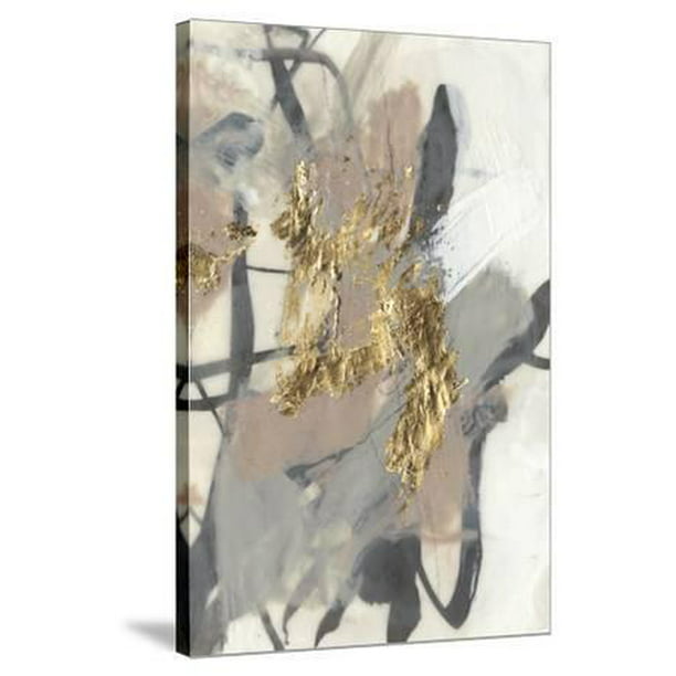 Global Gallery James Wiens Silver and Gray Dream Forest I Giclee Stretched Canvas Artwork 30 x 20 